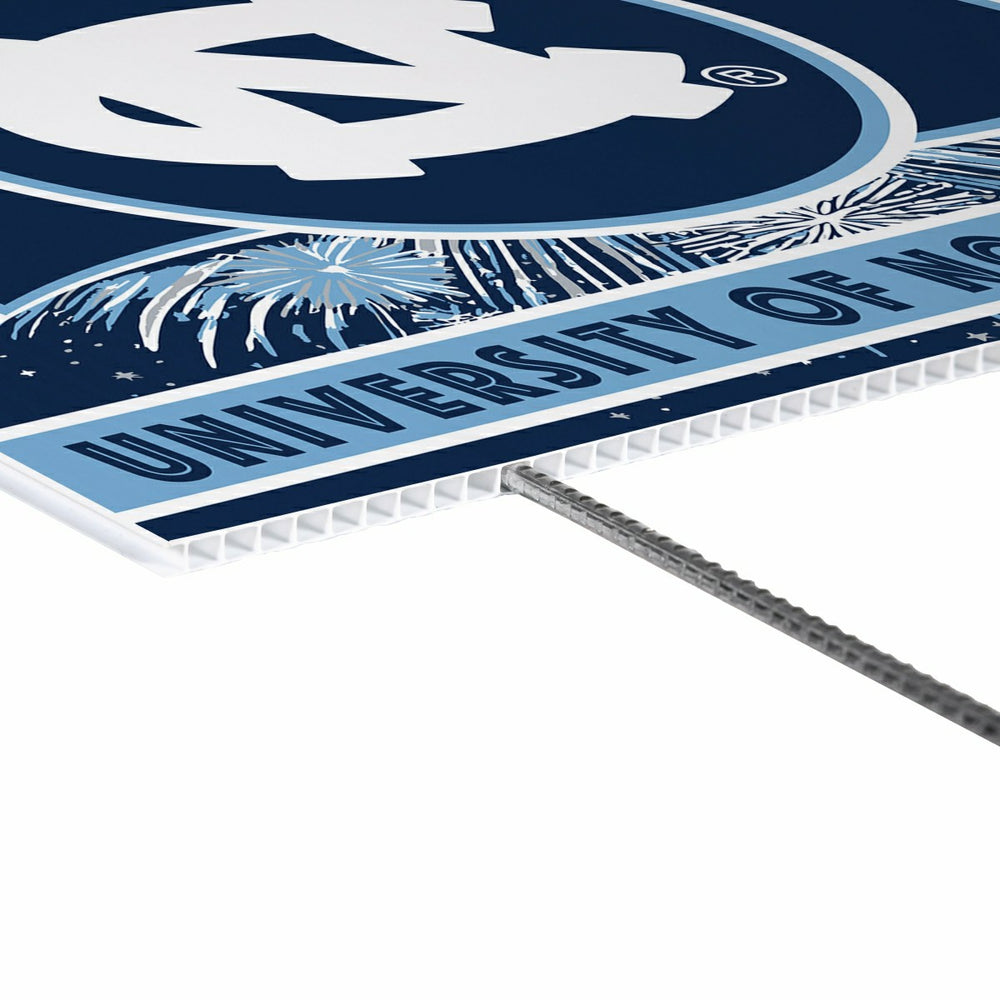 University of North Carolina Yard Sign, Patriotic