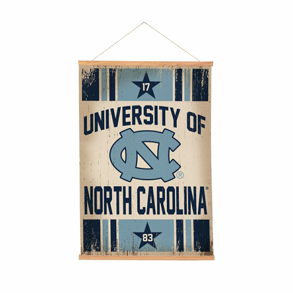 University of North Carolina, Canvas Wall Tapestry, Medium, 36x24