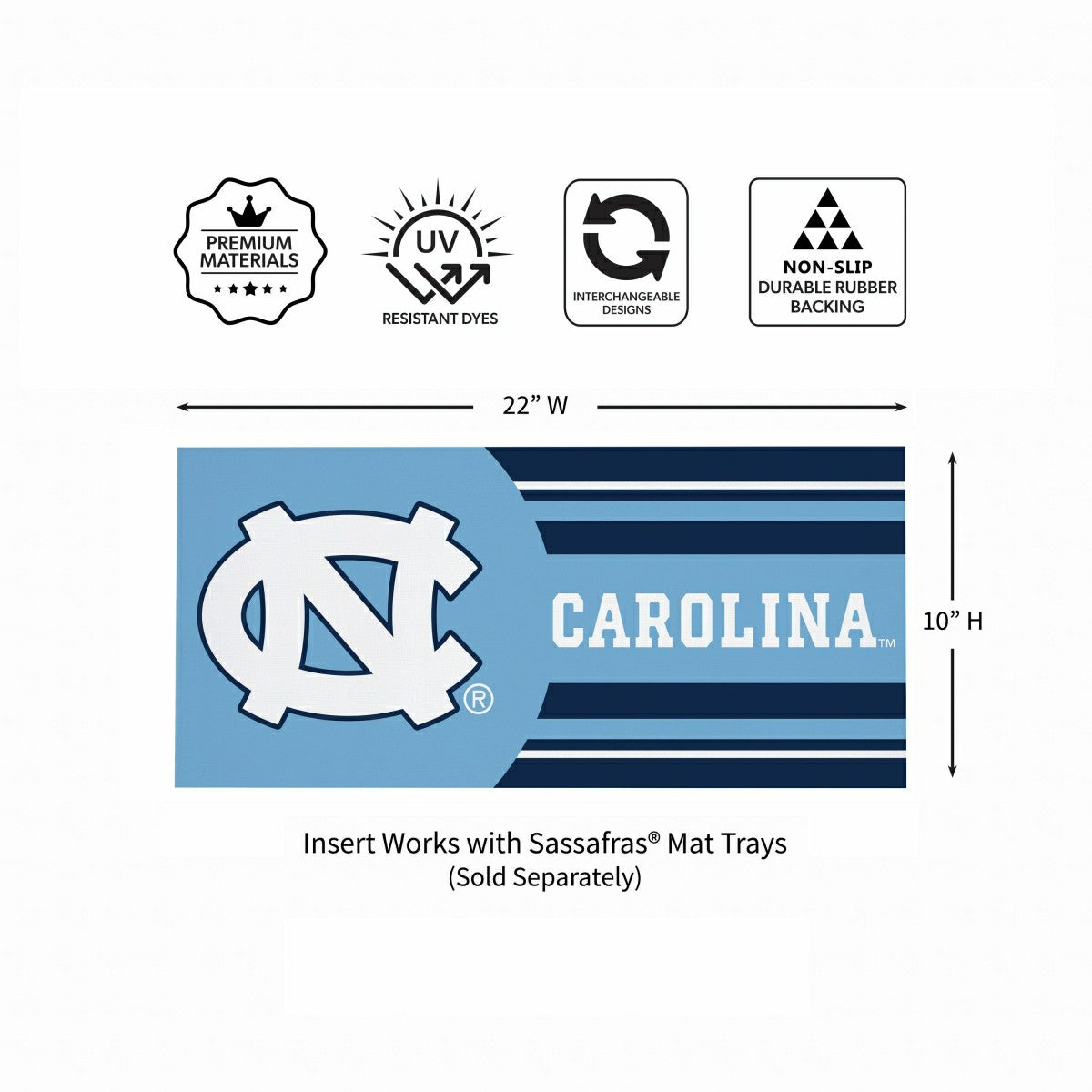 University of North Carolina Sassafras Switch Mat