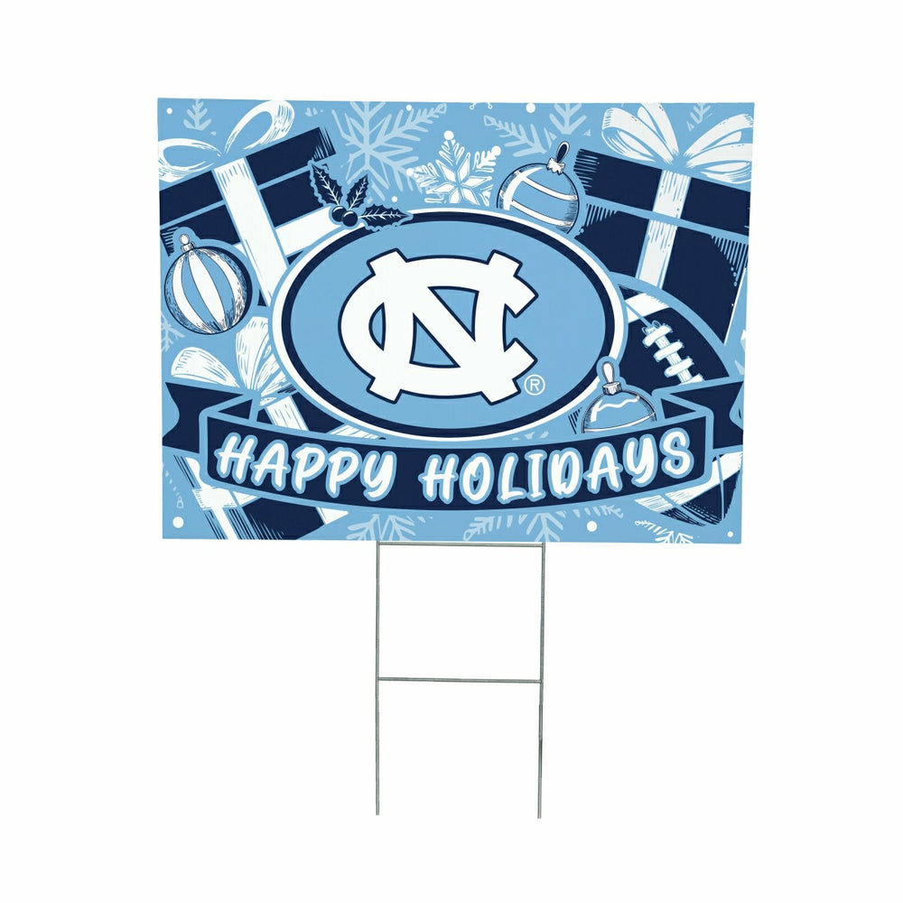 University of North Carolina Yard Sign, Holiday