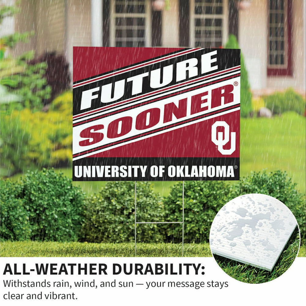 University of Oklahoma Coroplast Yard Sign, Future Student