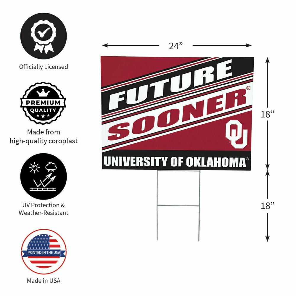 University of Oklahoma Coroplast Yard Sign, Future Student