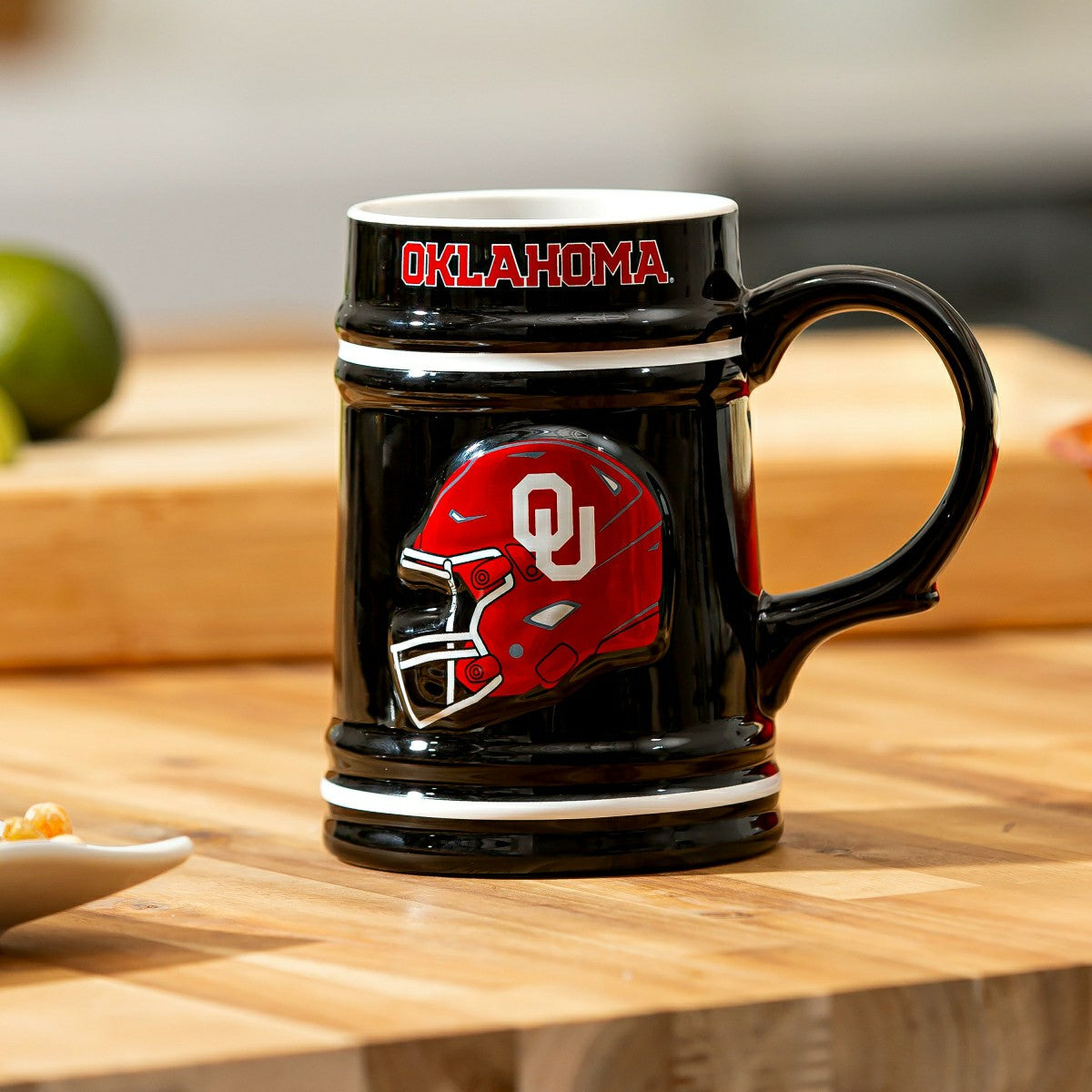 University of Oklahoma Ceramic Stein Cup, 24oz
