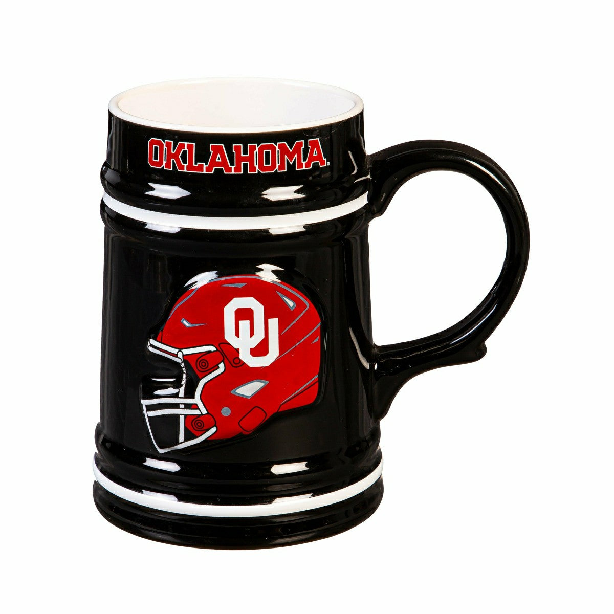 University of Oklahoma Ceramic Stein Cup, 24oz