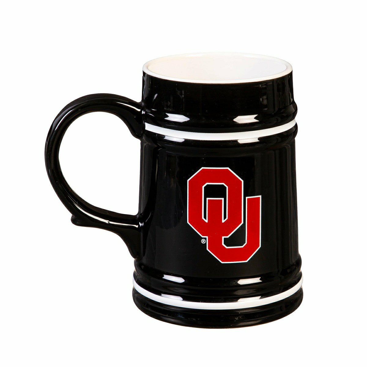 University of Oklahoma Ceramic Stein Cup, 24oz