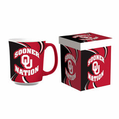 University of Oklahoma, 14oz Ceramic Cup of Awesome with Matching Box