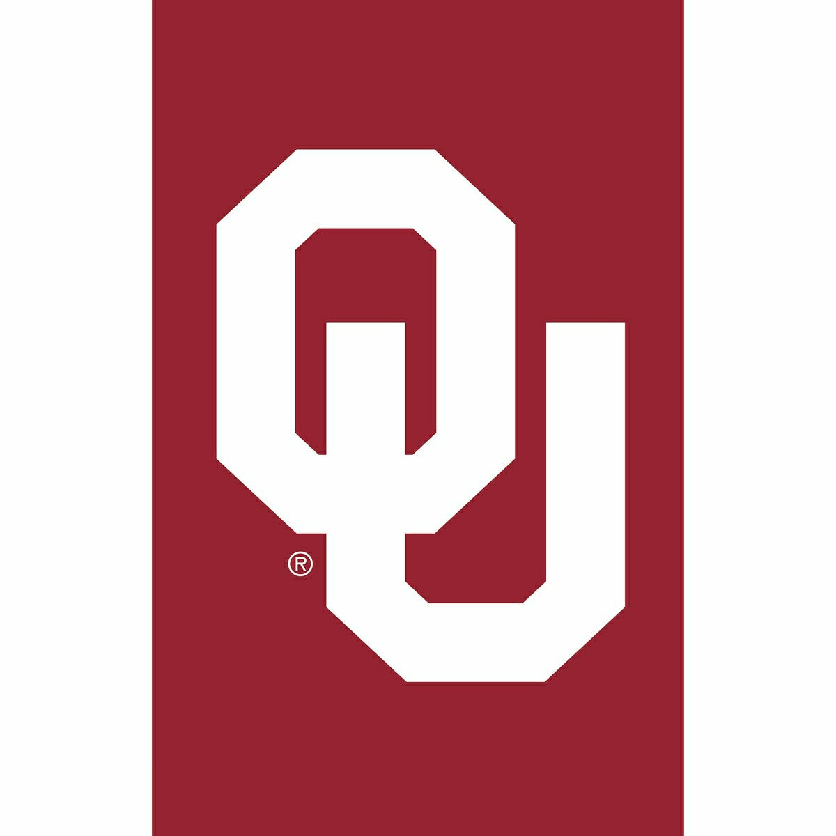 University of Oklahoma Applique House Flag