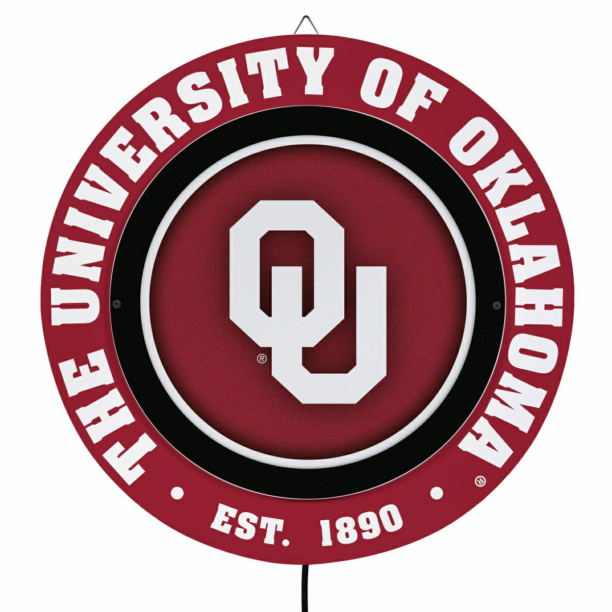 University of Oklahoma, Metal Lite, Round