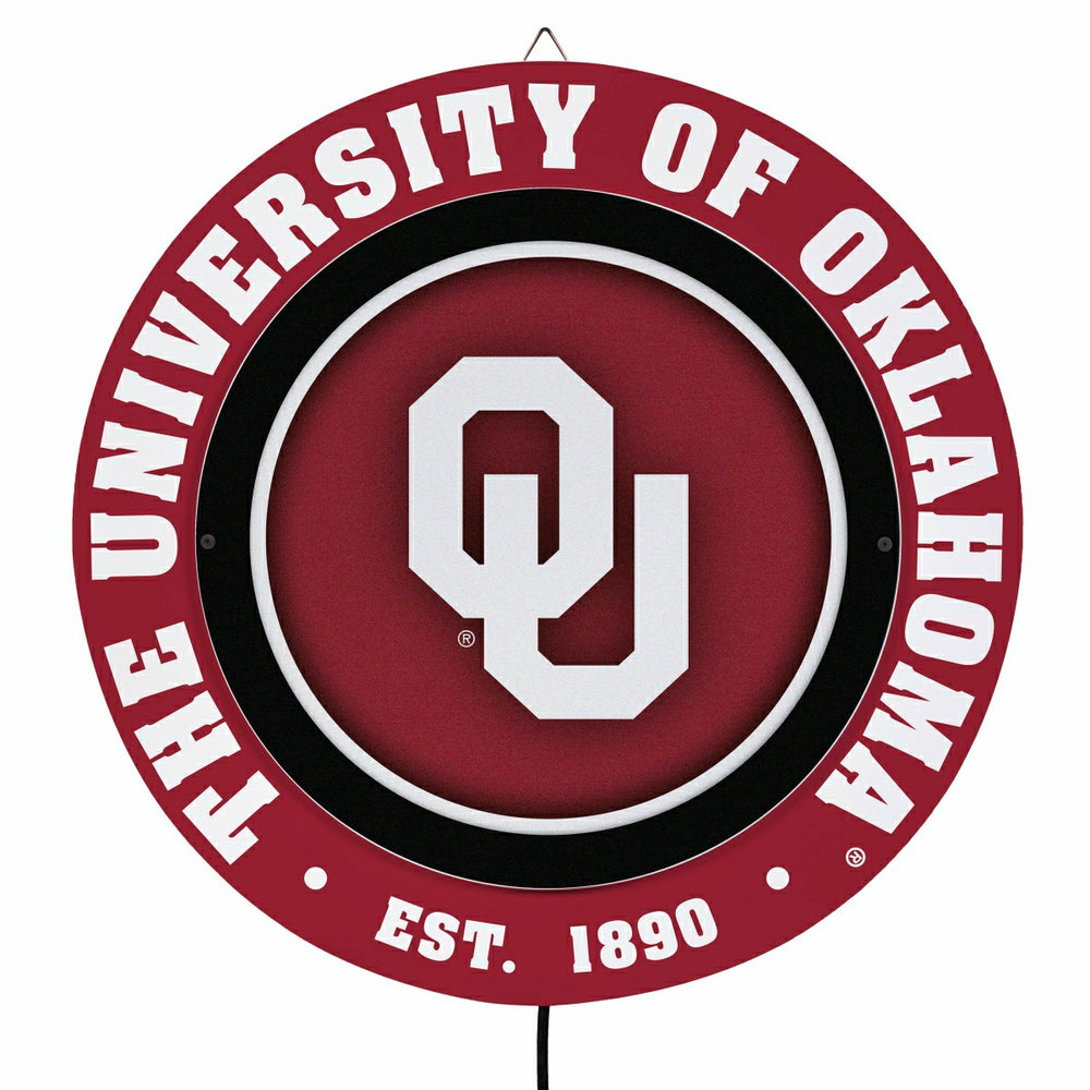 University of Oklahoma, Metal Lite, Round