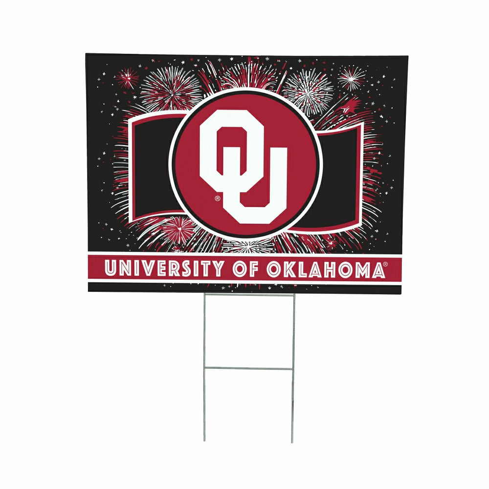 University of Oklahoma Yard Sign, Patriotic