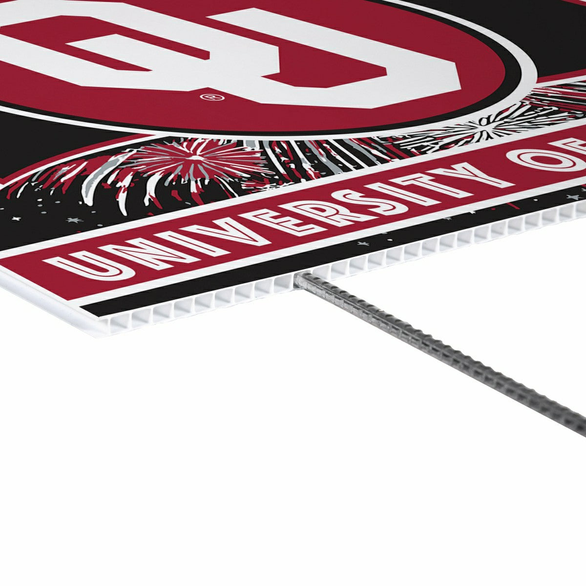 University of Oklahoma Yard Sign, Patriotic