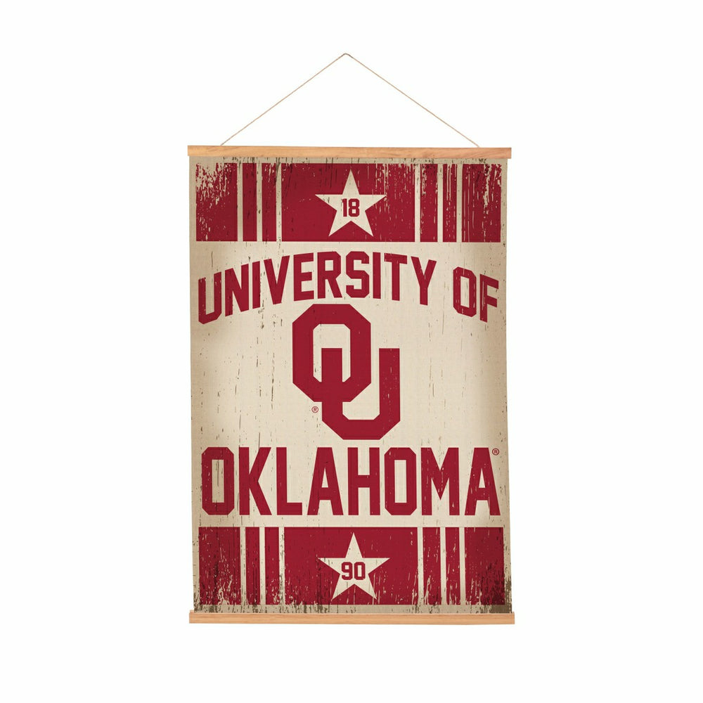 University of Oklahoma, Canvas Wall Tapestry, Medium, 36x24