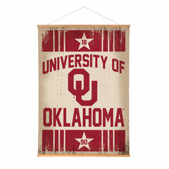 University of Oklahoma, Canvas Wall Tapestry, Large, 54x36
