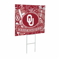 University of Oklahoma Yard Sign, Holiday