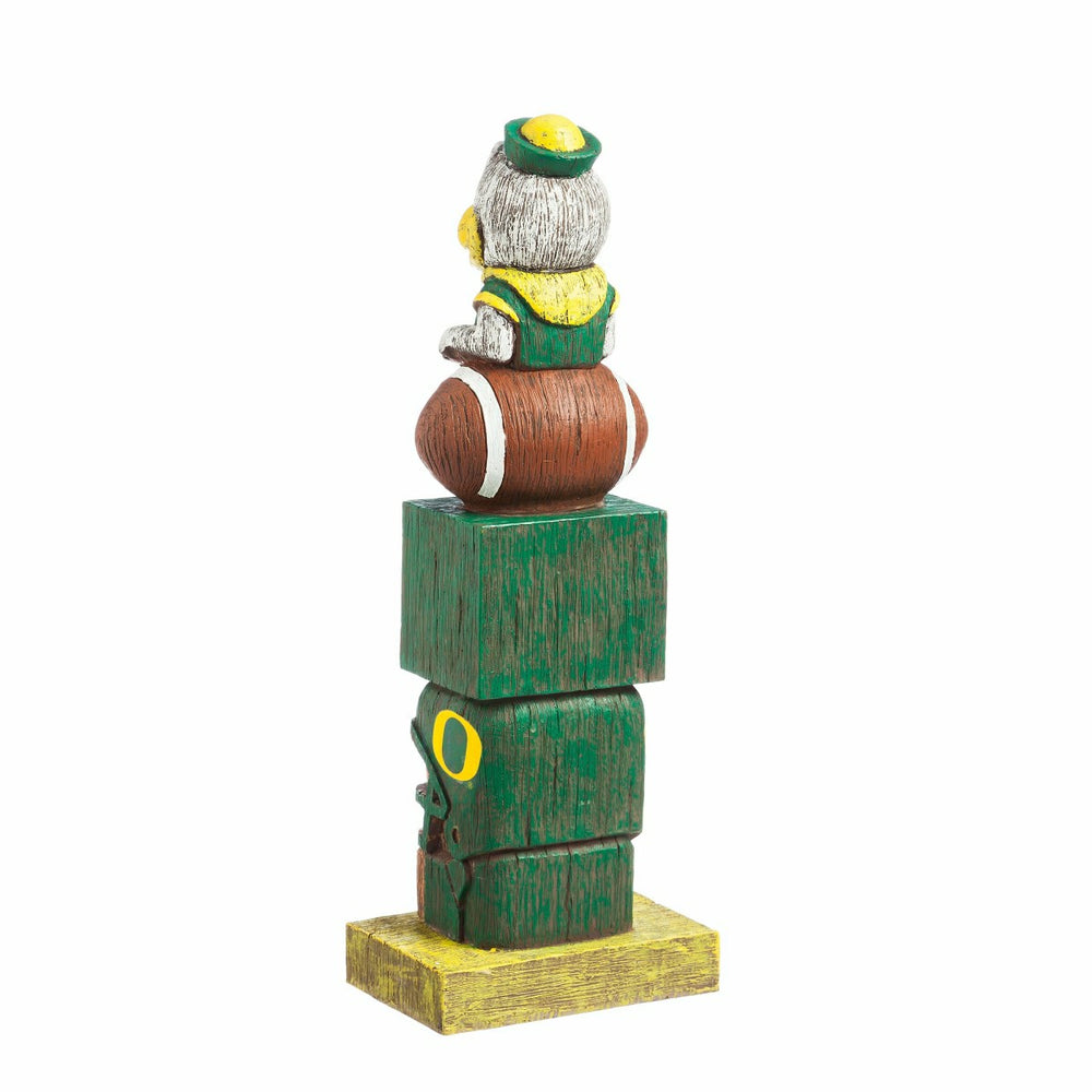 Oregon Ducks Tiki Team Totem Garden Statue