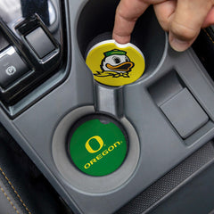 University of Oregon Car Coaster Set, 2pc