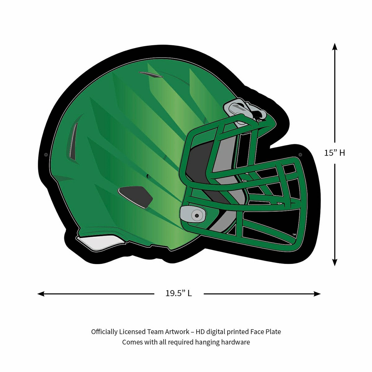 LED Wall Decor, Helmet, University of Oregon