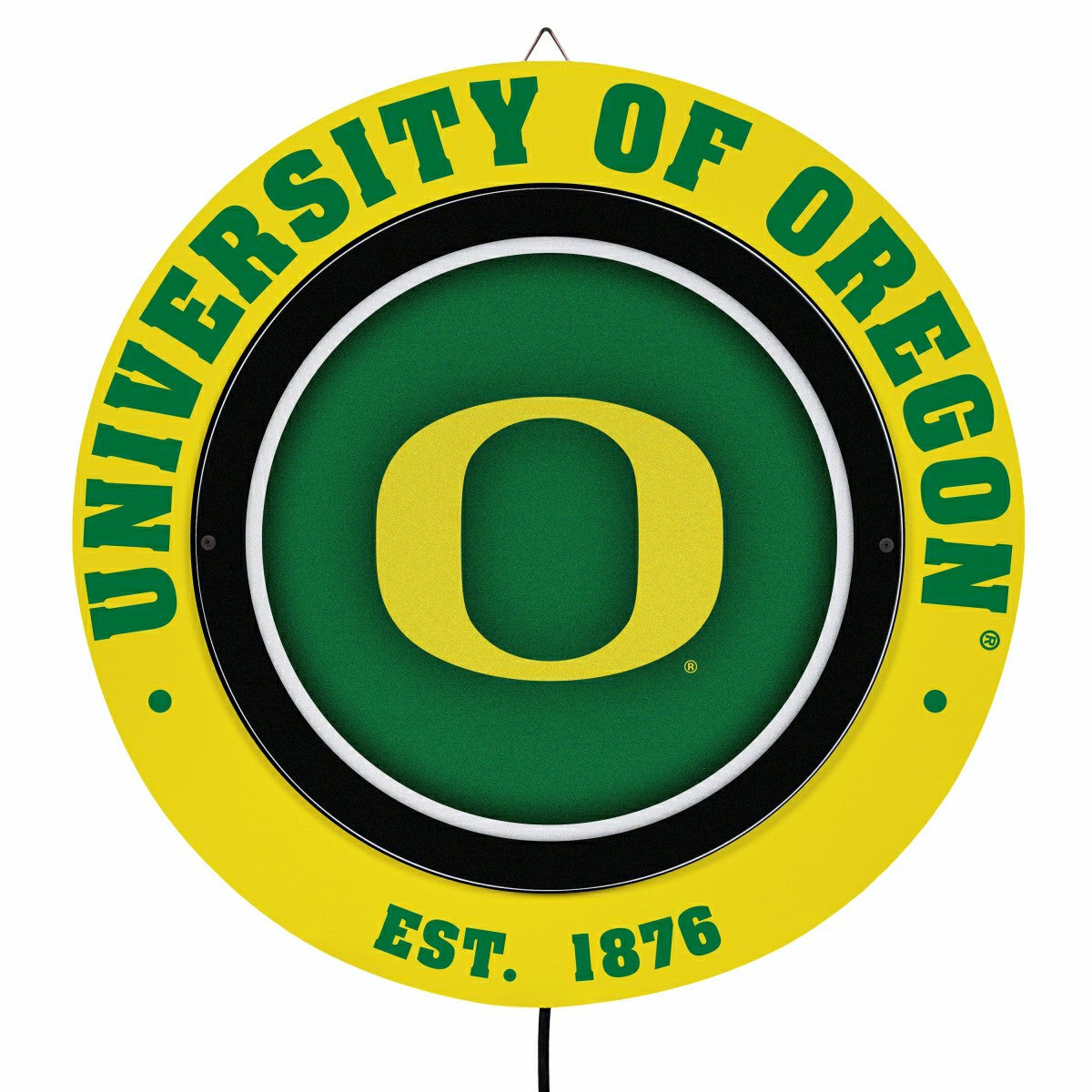 University of Oregon, Metal Lite, Round