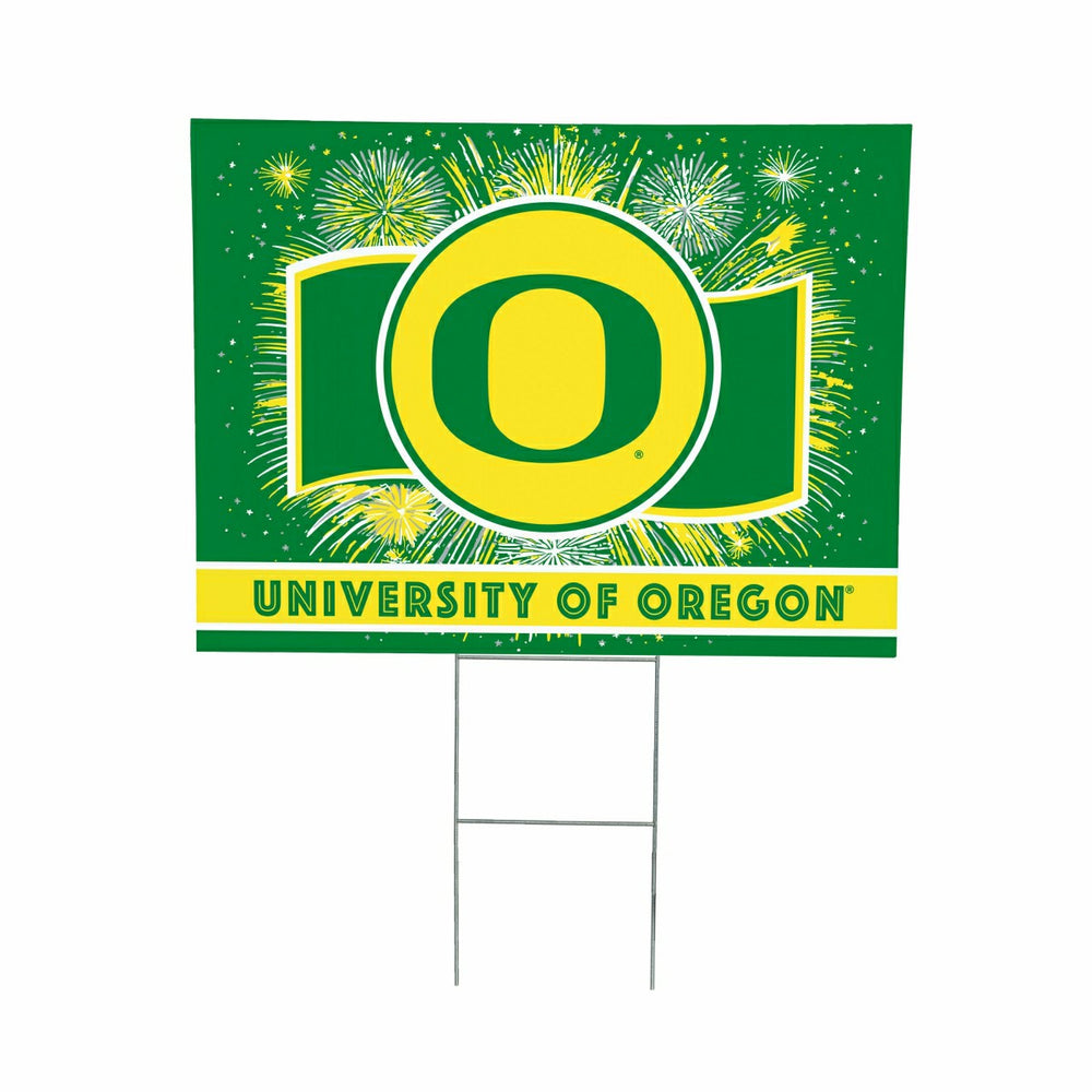 University of Oregon Yard Sign, Patriotic