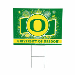 University of Oregon Yard Sign, Patriotic
