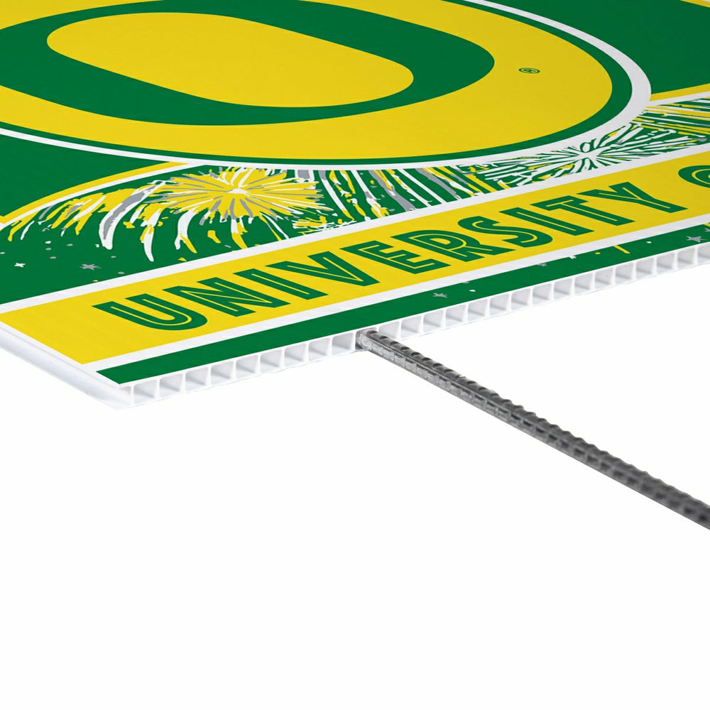 University of Oregon Yard Sign, Patriotic