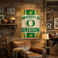 University of Oregon, Canvas Wall Tapestry, Medium, 36x24