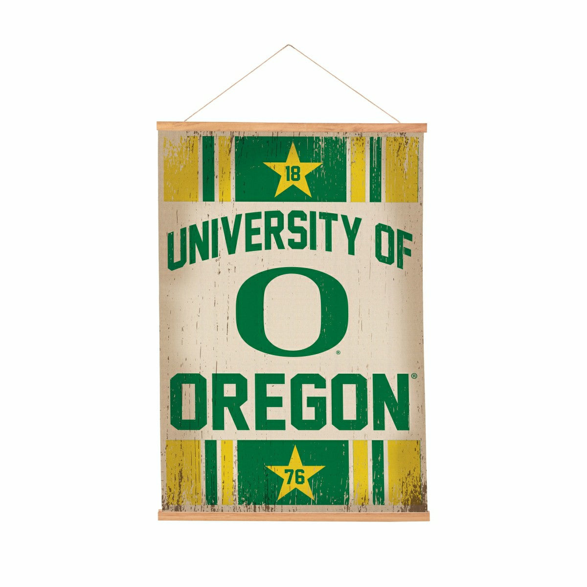 University of Oregon, Canvas Wall Tapestry, Medium, 36x24
