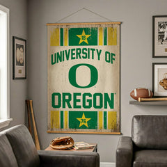 University of Oregon, Canvas Wall Tapestry, Large, 54x36
