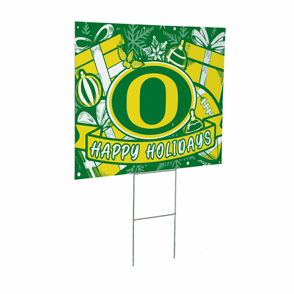 University of Oregon Yard Sign, Holiday