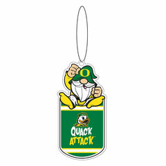 University of Oregon Gift Tag Ornament, Gnome Fan