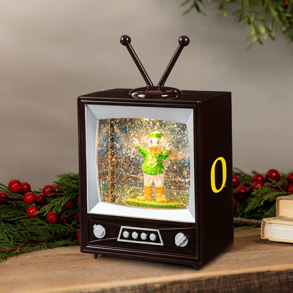 University of Oregon Vintage TV Water Lantern