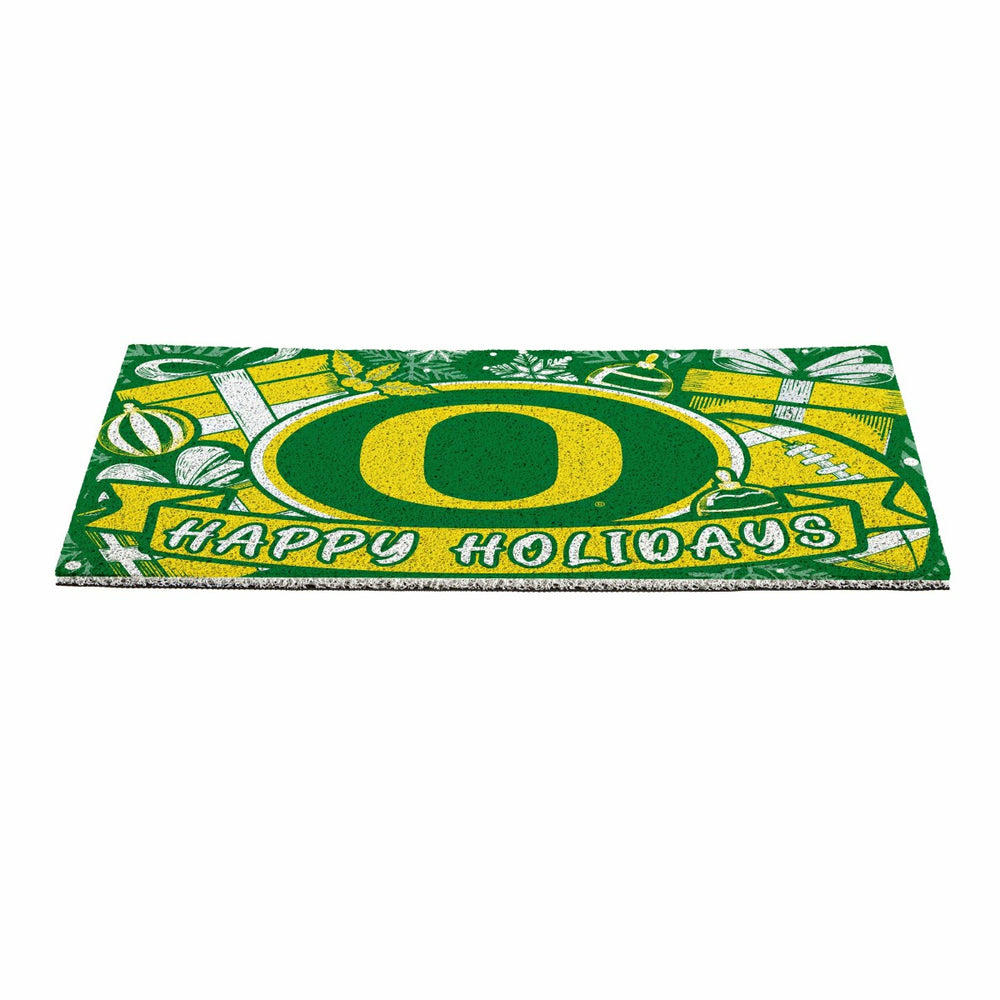 University of Oregon Holiday PVC Mat, 28"x16"