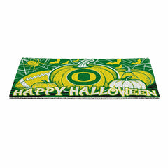 University of Oregon Halloween PVC Mat, 28"x16"