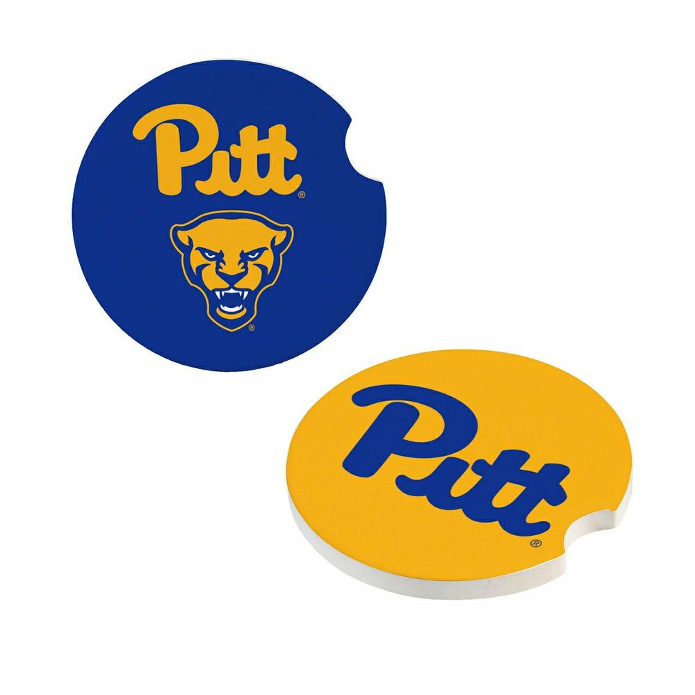 University of Pittsburgh Car Coaster Set, 2pc