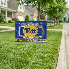 University of Pittsburgh Yard Sign, Patriotic