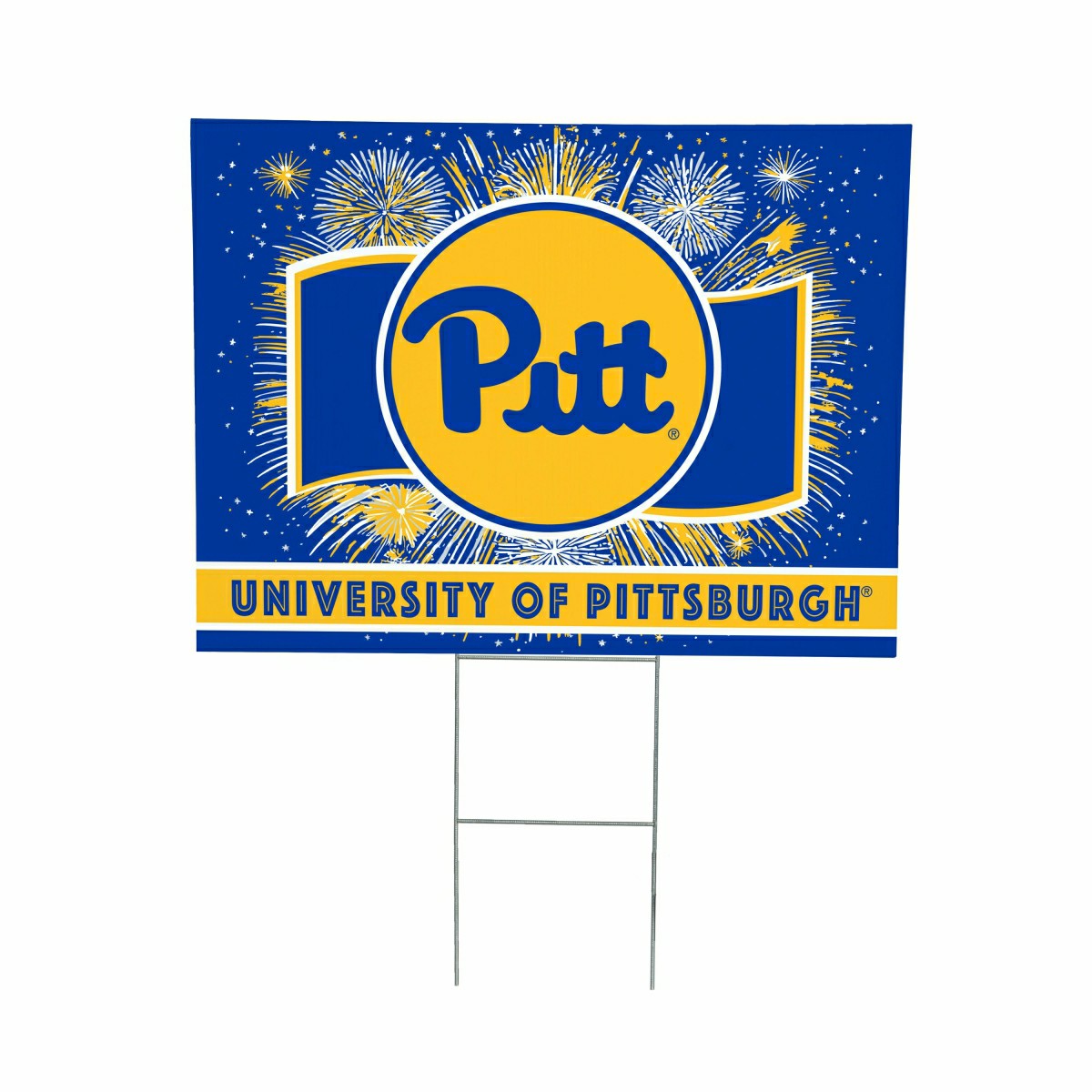 University of Pittsburgh Yard Sign, Patriotic