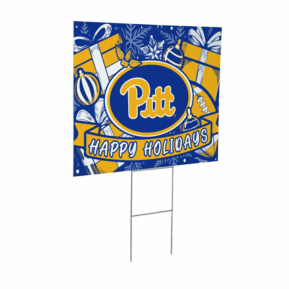 University of Pittsburgh Yard Sign, Holiday
