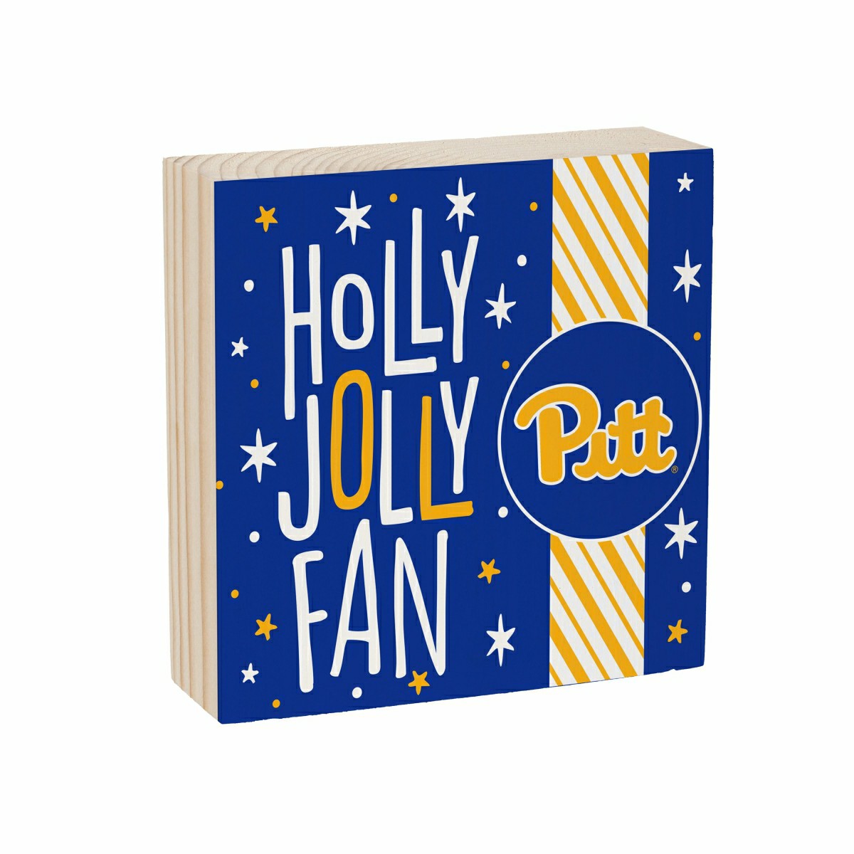 University of Pittsburgh Block, Holiday, 6x6