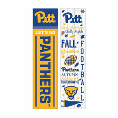 46" Double Sided Leaner, University of Pittsburgh, Fall Seasonal