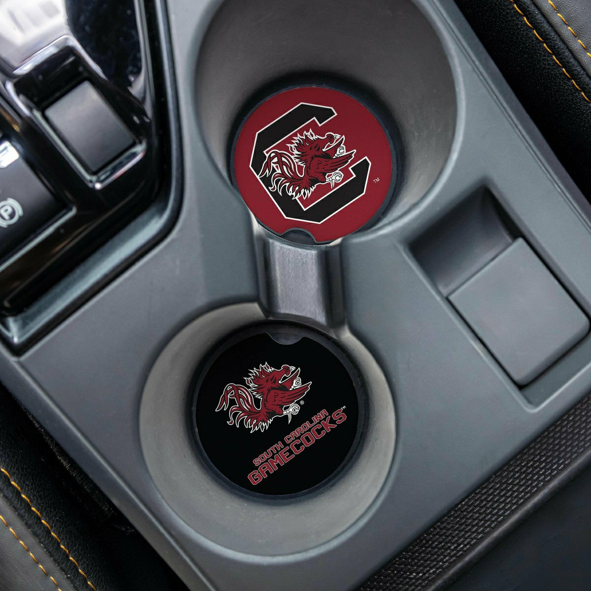 University of South Carolina Car Coaster Set, 2pc
