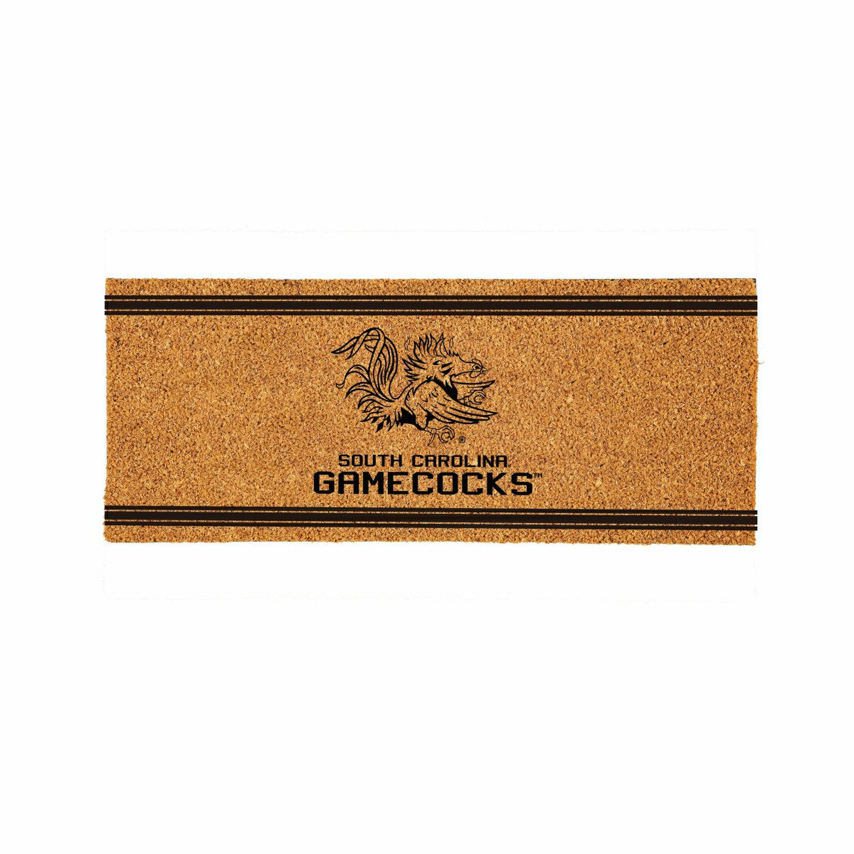 University of South Carolina Extra Large One Color Coir Mat, 60"x24"