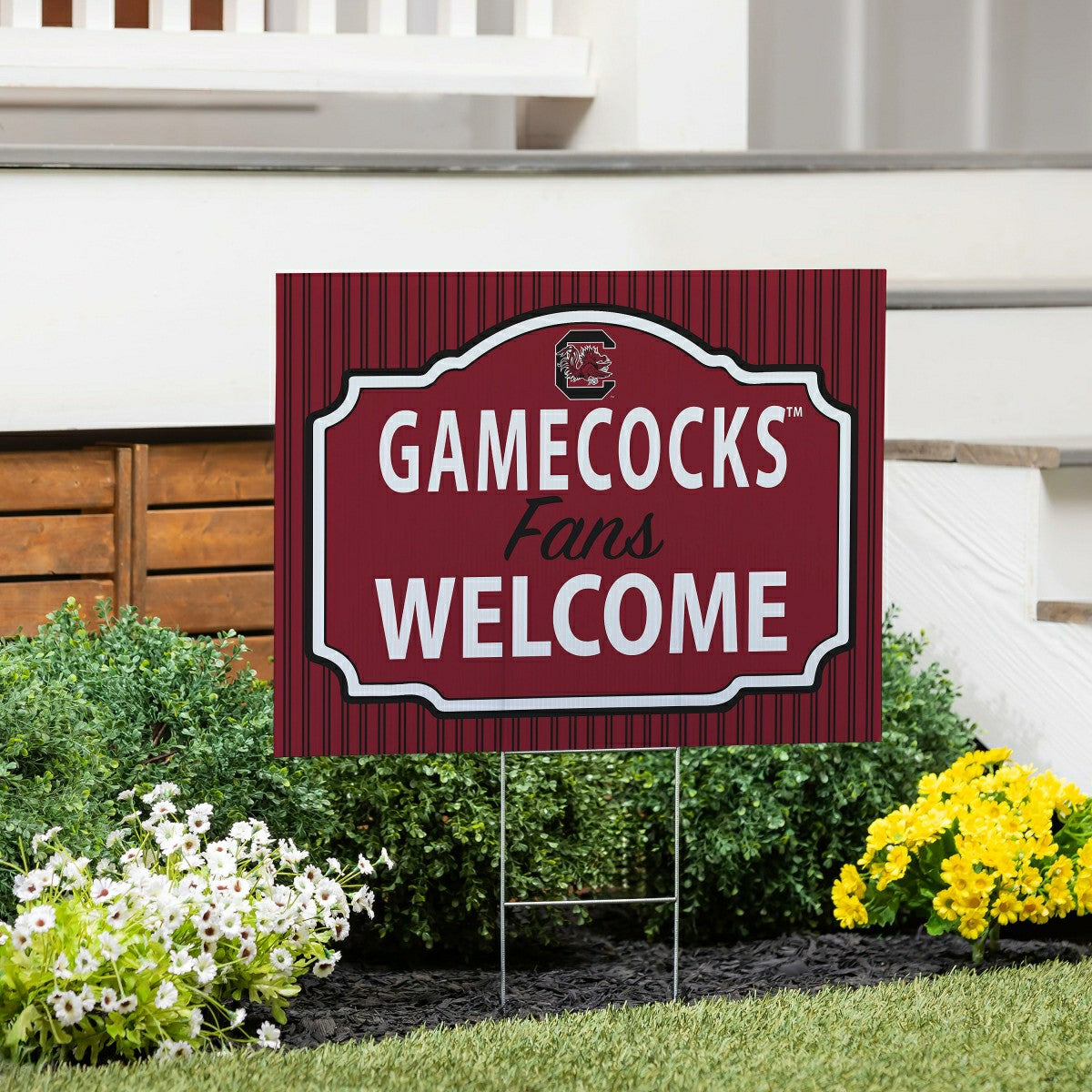 University of South Carolina Coroplast Yard Sign, "Fans Welcome"