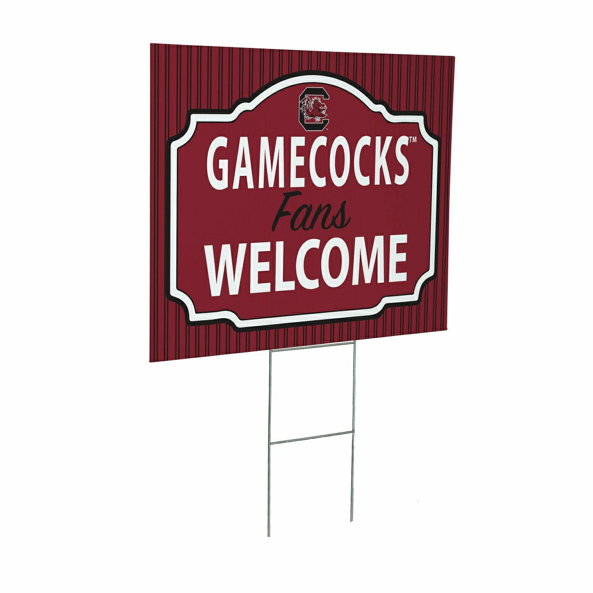 University of South Carolina Coroplast Yard Sign, "Fans Welcome"