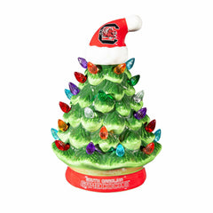 8" LED Ceramic Christmas Tree, University of South Carolina