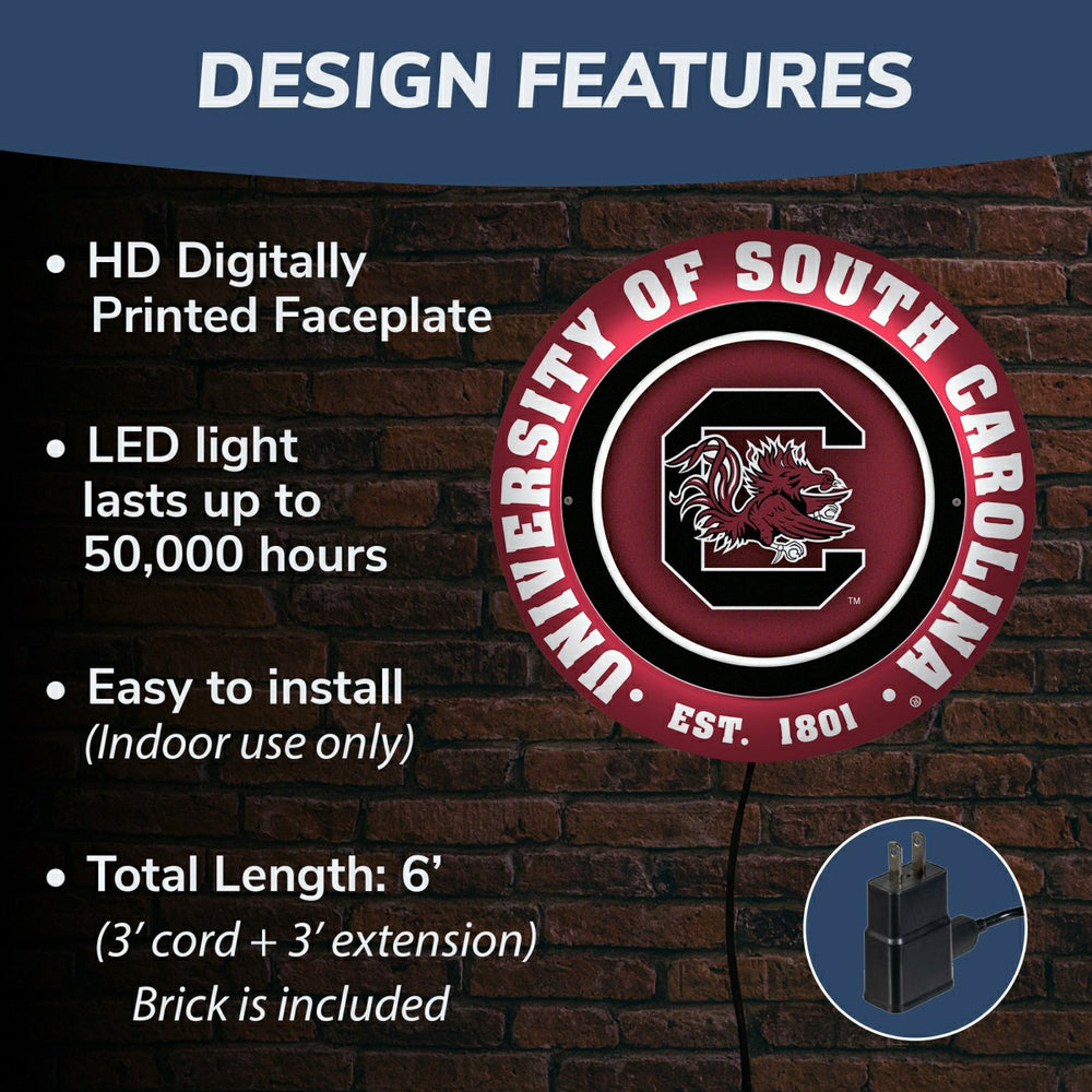 University of South Carolina, Metal Lite, Round