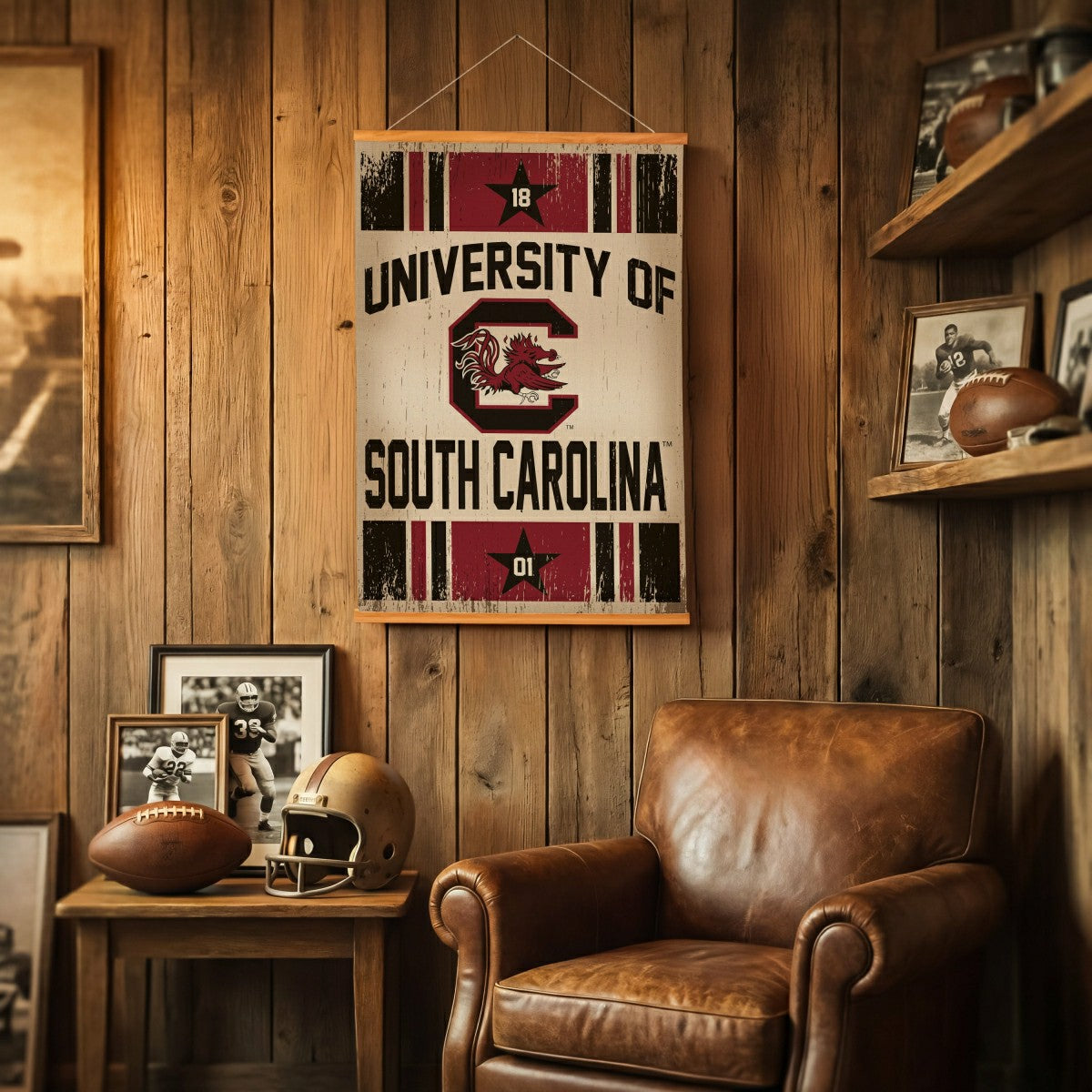 University of South Carolina, Canvas Wall Tapestry, Medium, 36x24