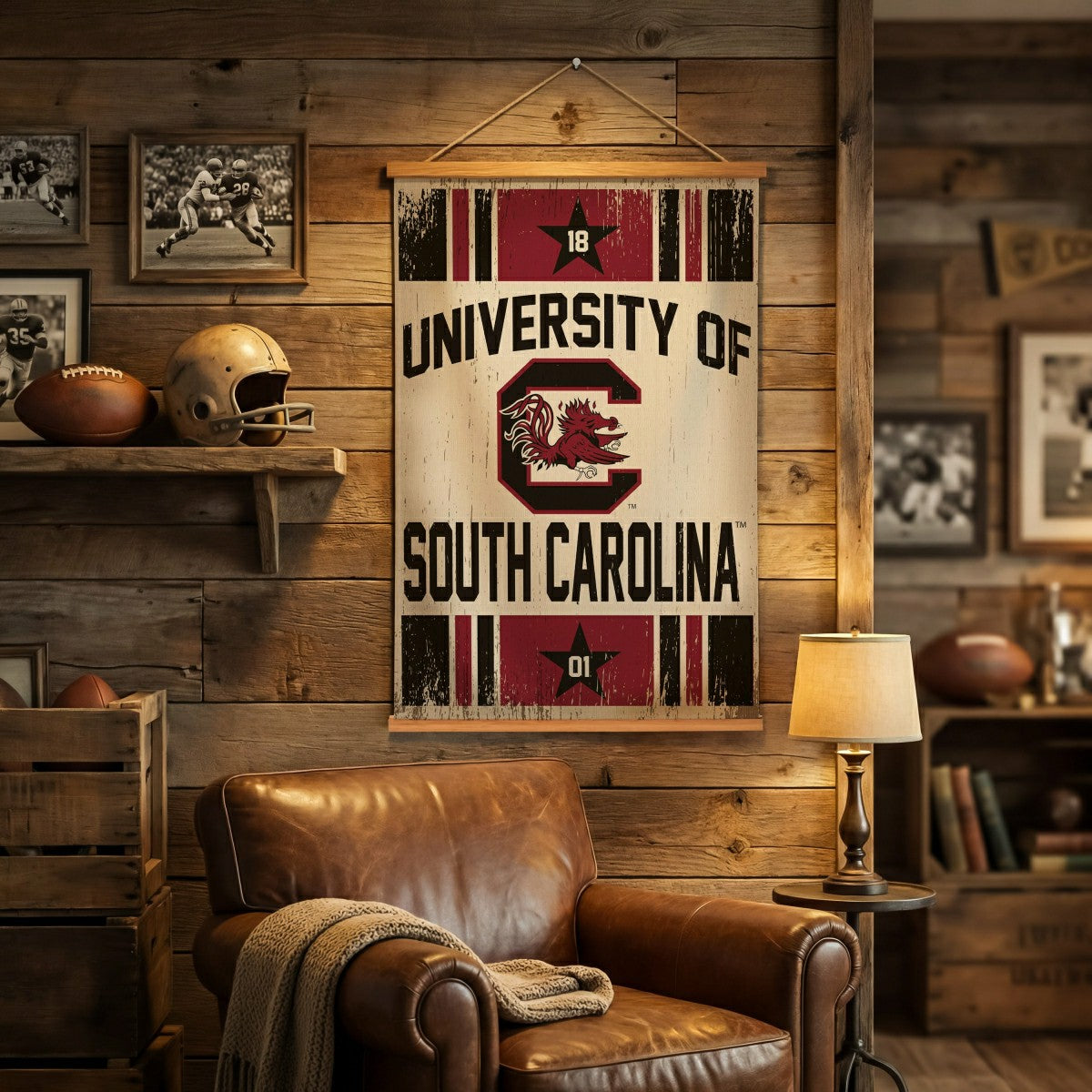 University of South Carolina, Canvas Wall Tapestry, Medium, 36x24