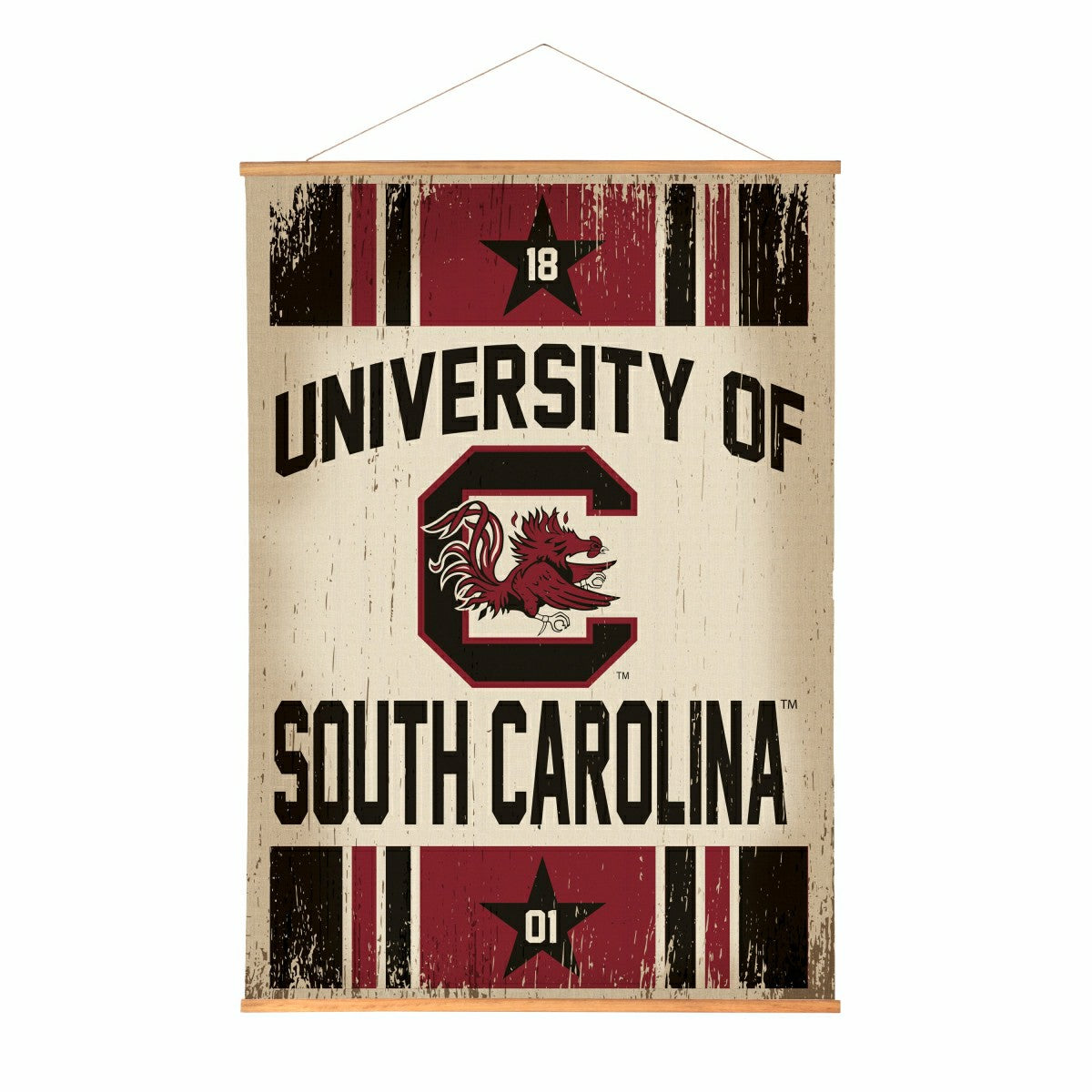 University of South Carolina, Canvas Wall Tapestry, Large, 54x36