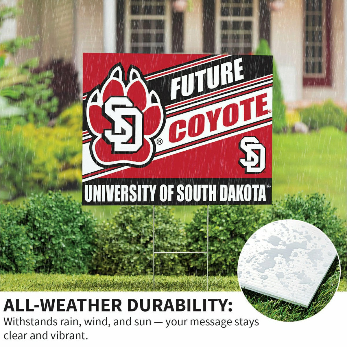 University of South Dakota Coroplast Yard Sign, Future Student