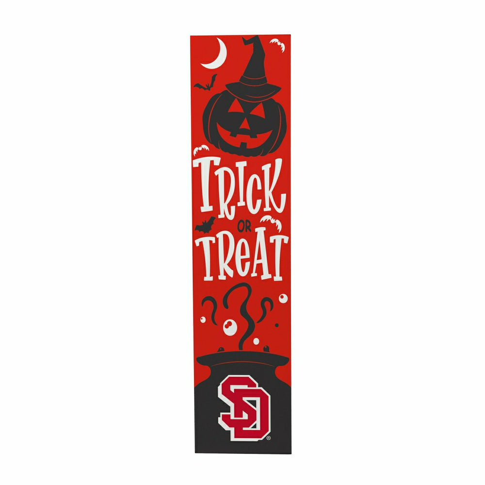 47" Double Sided Leaner, University of South Dakota, Halloween